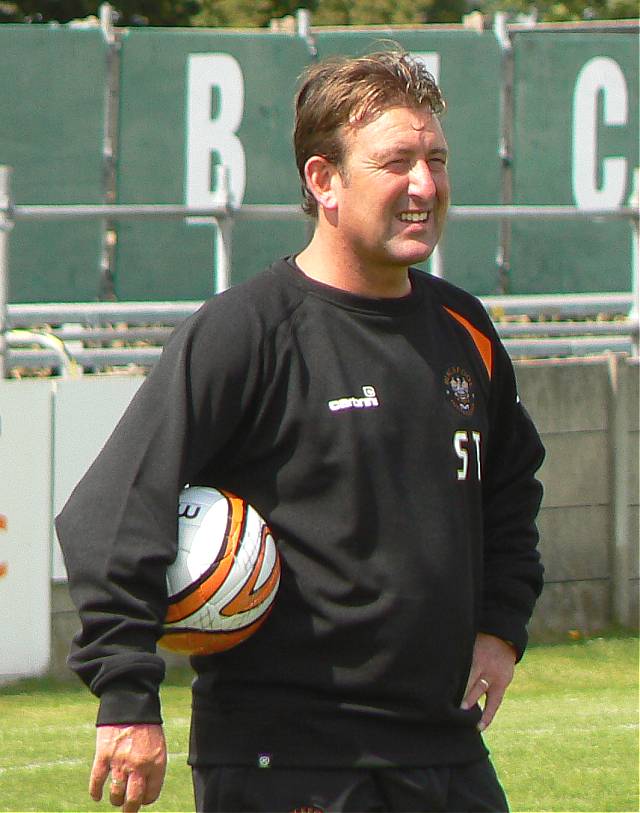 Burscough FC v Blackpool FC - Saturday July 11th 2009.