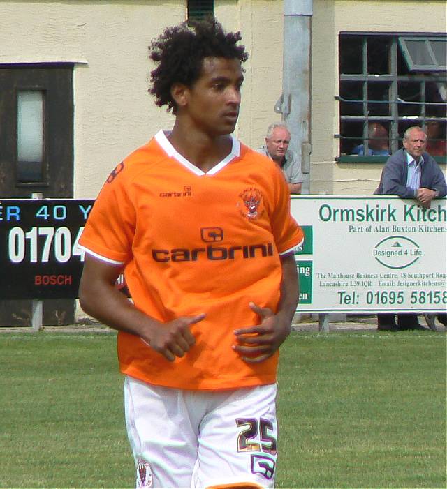 Burscough FC v Blackpool FC - Saturday July 11th 2009.