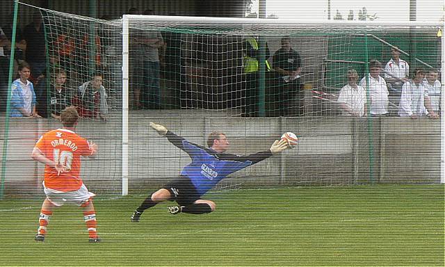 Burscough FC v Blackpool FC - Saturday July 11th 2009.