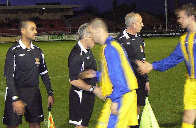 News from tonight's Lancashire Sunday Trophy final