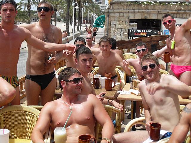 Quilligans FC in Magaluf.