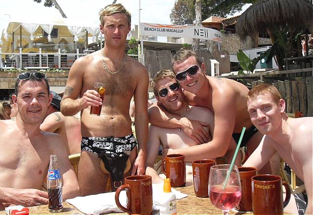 Quilligans FC in Magaluf.