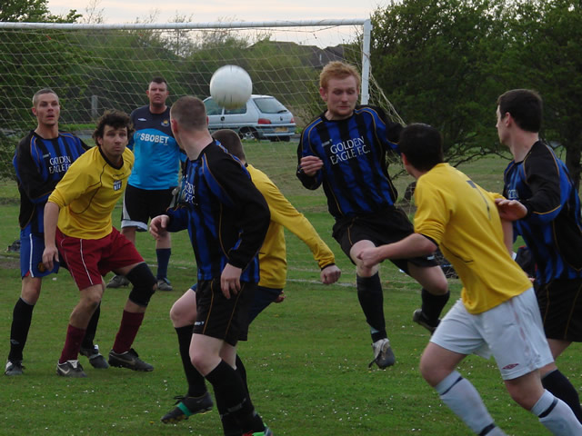 Sportspy Reports Extra - Wednesday April 28th 2010 Golden Eagle v SPS Match Action