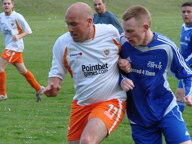 Match Action - Devonshire Arms v Quilligans FC