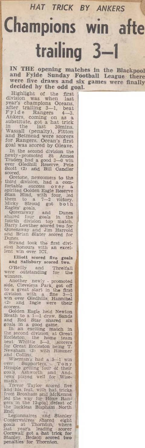 Memory Lane - 1972/73 Season (Part 1) Memory Lane - 1972/73 Season (Part 1)