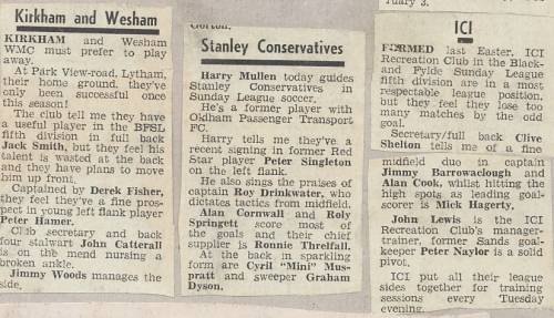 Memory Lane 1972/73 Season (Part 3) Memory Lane 1972/73 Season (Part 3)