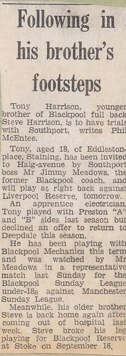 Memory Lane - 1972/73 Season (Part 2) Memory Lane - 1972/73 Season (Part 2)