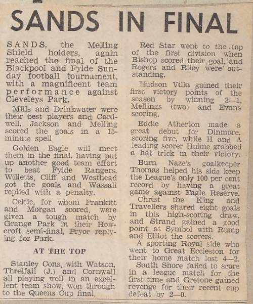 Memory Lane 1972/73 Season (Part 3) Memory Lane 1972/73 Season (Part 3)