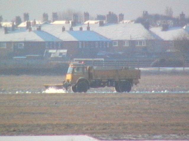 Snow across the Fylde Coast.