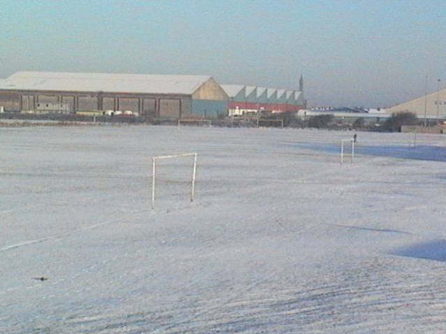 Snow across the Fylde Coast.