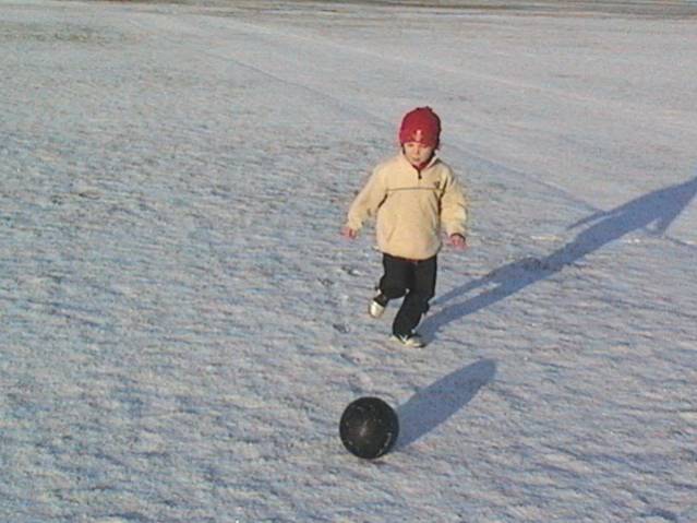 Snow across the Fylde Coast.