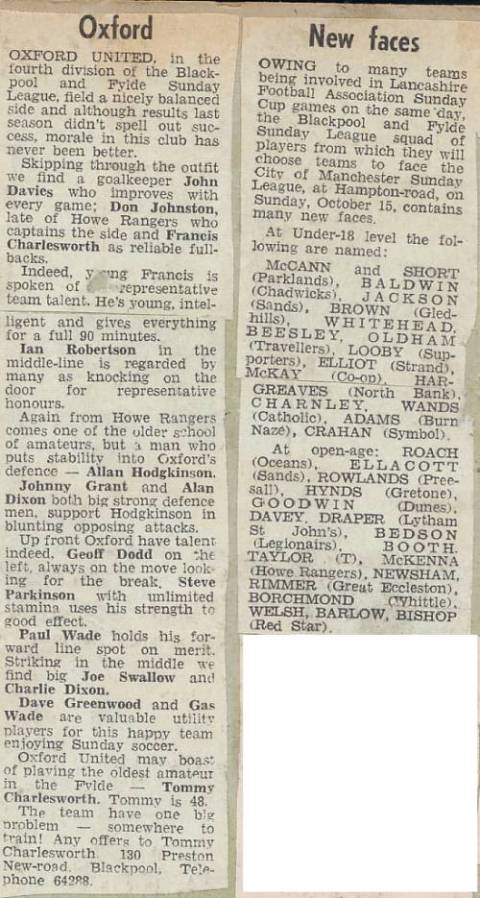 Memory Lane - 1972/73 Season (Part 2) Memory Lane - 1972/73 Season (Part 2)
