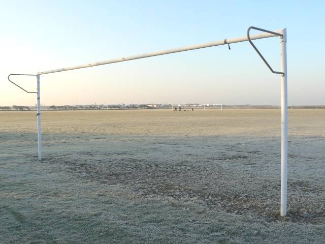Praying for a quick thaw at the Edge - 17/02/2008