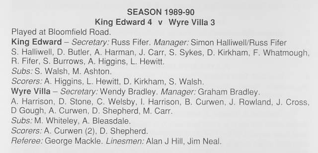 40 Years of the Gledhill Trophy ( Part 1).