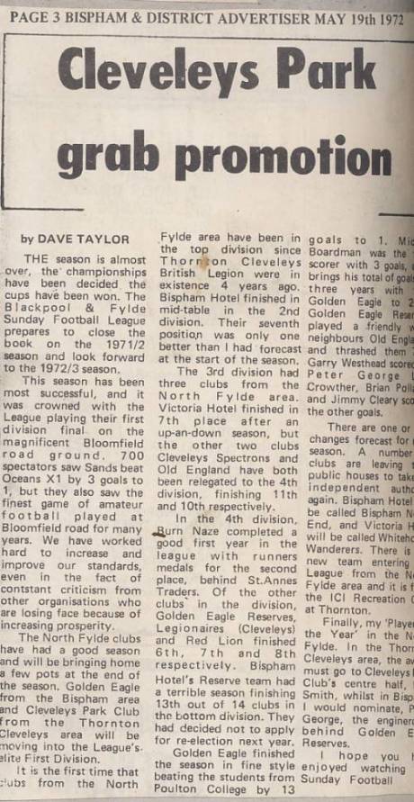 Memory Lane - 1971/72 Season Memory Lane - 1971/72 Season